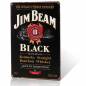 Preview: Blechschild Wanddeko Jim Beam Black Whiskey Kneipenschild 20x30cm Retro Vintage