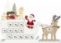 Preview: Adventskalender "Weihnachtsmann auf Rentierschlitten"