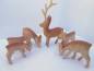 Preview: miniaturen hirsch geschnitz mit Rehen