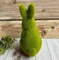 Preview: Grastier Hase - Beflockung Kaninchen Kunstrasen Figur