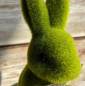 Preview: Grastier Hase - Beflockung Kaninchen Kunstrasen Figur