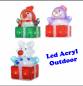 Preview: Led Acryl Figuren Outdoor Gartendeko Weihnachten