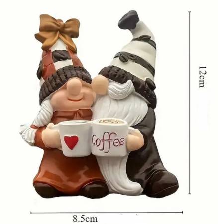 Einzigartiges Kaffeewichtel Pärchen wichtel gnome