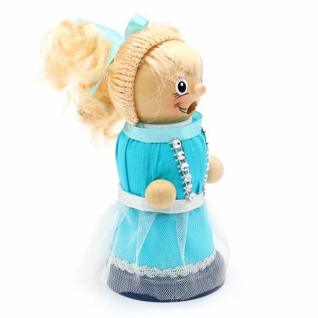 Holz Prinzessin Räuchermännchen