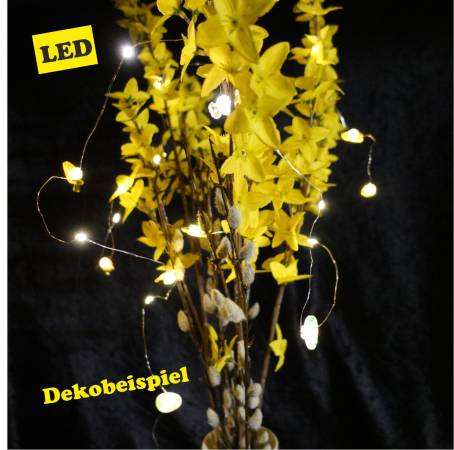 beleuchtete Osterdeko Led Lichterkette hier