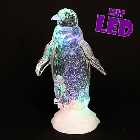 led acryl weihnachtsdeko 2014 neuheit pinguin