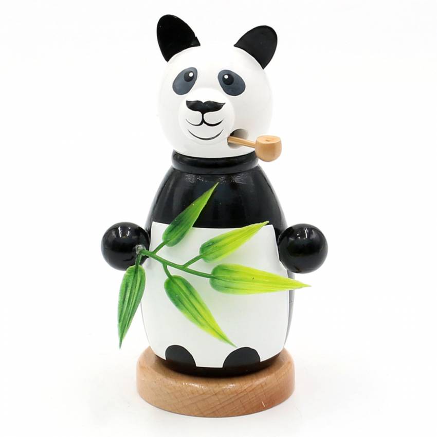 Holz lustige Räuchermännchen Panda