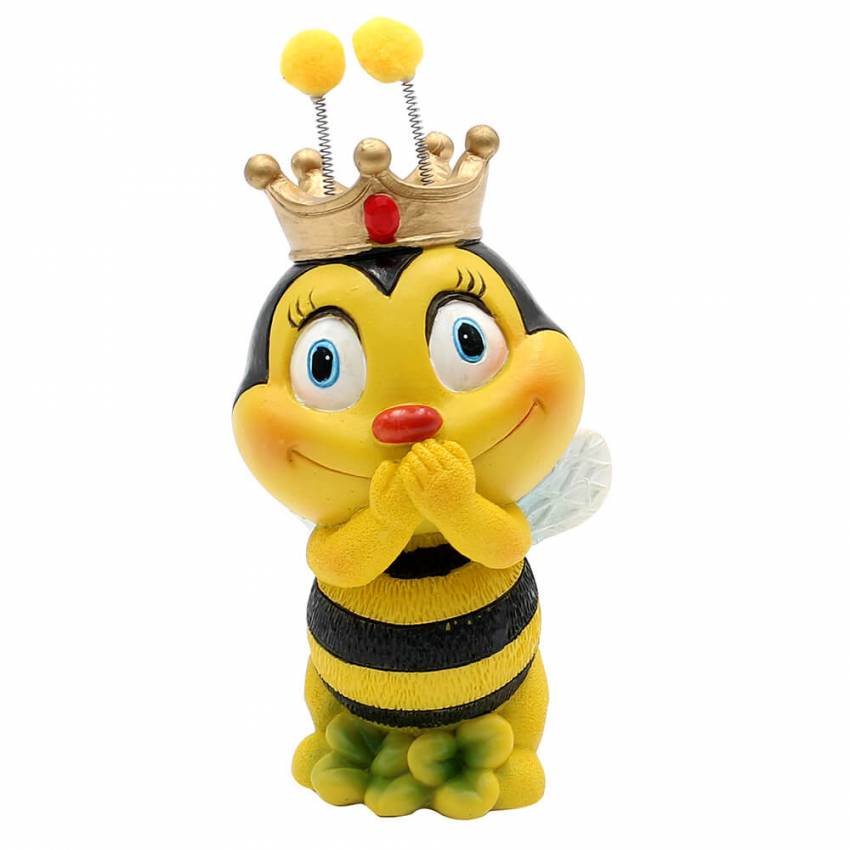 lustigen Bienenfigur nichts sagen