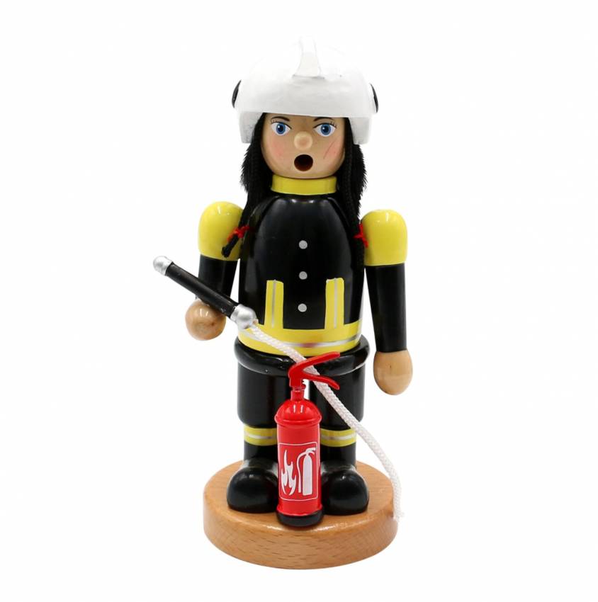 Räuchermännchen Feuerwehrfrau