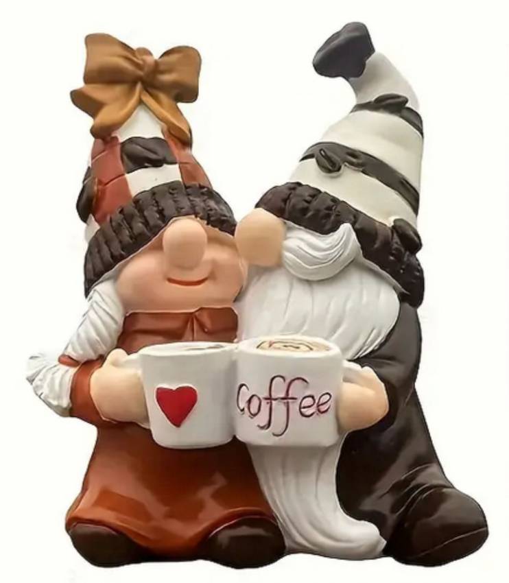 Einzigartiges Kaffeewichtel Pärchen wichtel gnome