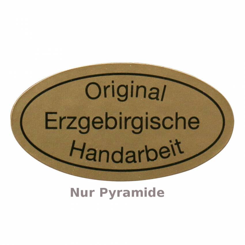 Hochwertige-Leuchterpyramide Ständerpyramide Teelichtpyramide aus Sehmatal Erzgebirge