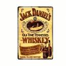 Blechschild Jack Daniel Whiskey Kneipenschild 20x30cm Retro Vintage, tolle Rtero Grafik für Bar Kneipe oder Sammler und Whidky Liebhaber hier günstig online